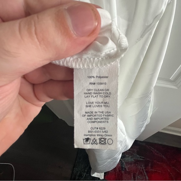 NWT Show Me Your Mumu White Dress Bridal Silky - Picture 9 of 10